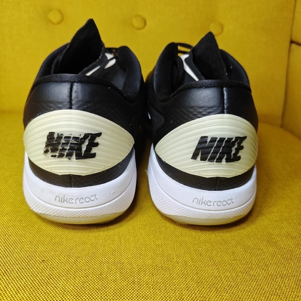 Nike React Vapor 2 Golf Black White sneakers Men's Shoes Size 11.5